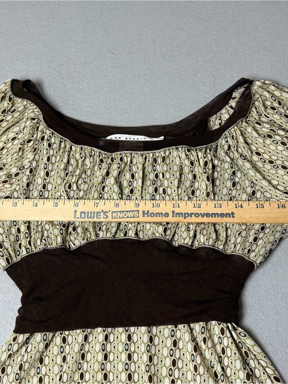 Vintage y2k Waist Sleeveless Top Womens medium Fairy Boho Cottagecore Made USA M - Picture 8 of 9